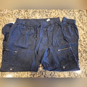 Banana Republic Navy Jogger Tencel